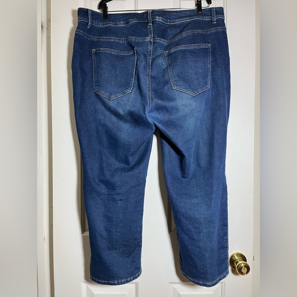 Lane Bryant Dark Blue Women’s Capri Jeans - Picture 5 of 11